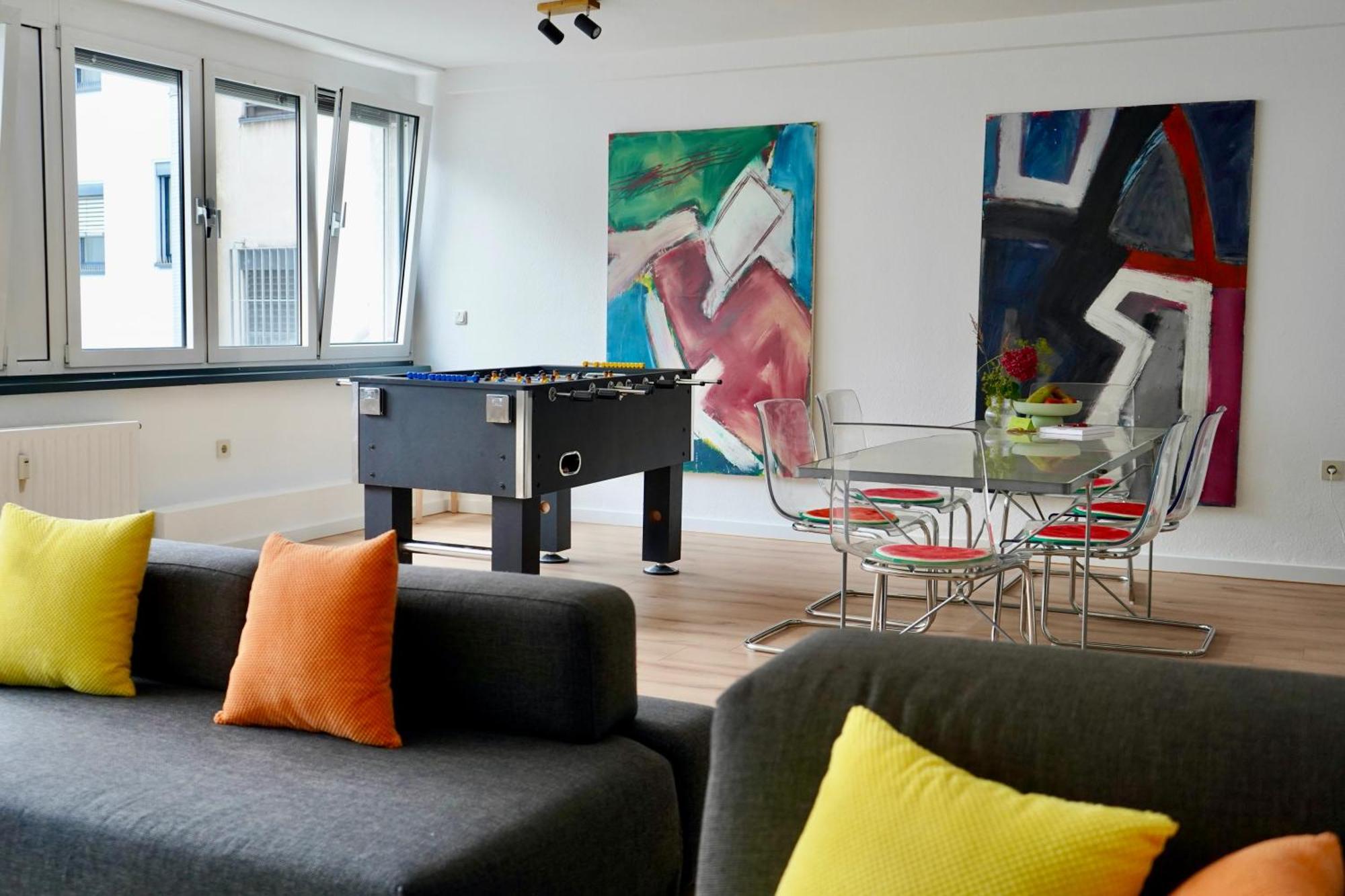 Hippes Apartment Im Herzen Koelns Eksteriør billede
