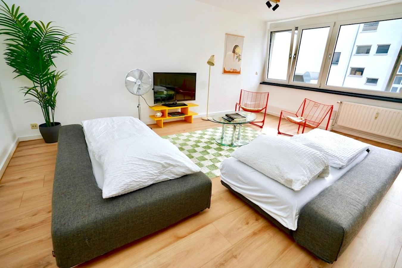 Hippes Apartment Im Herzen Koelns Eksteriør billede