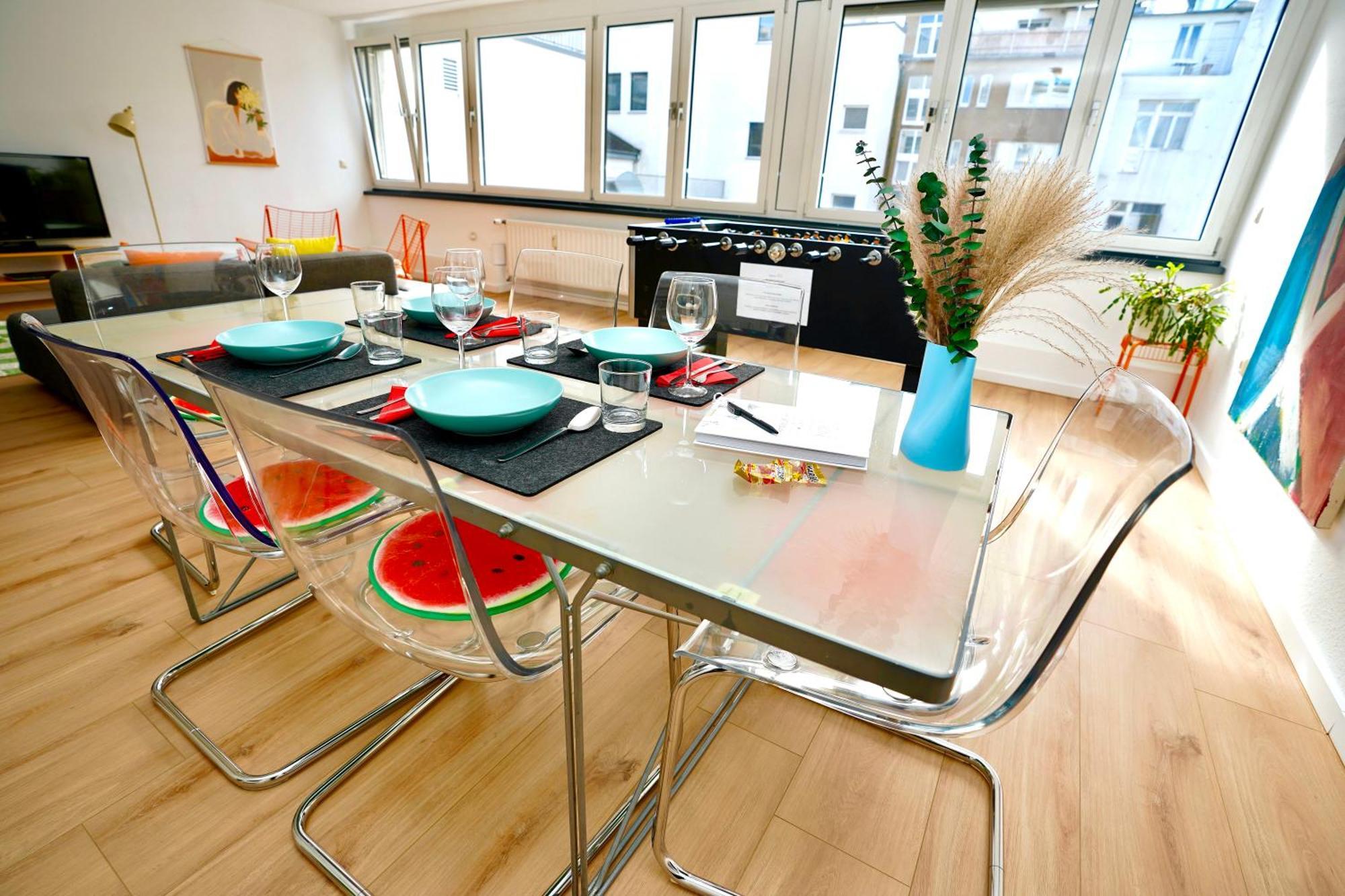 Hippes Apartment Im Herzen Koelns Eksteriør billede